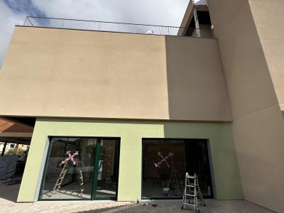 Treballs de rehabilitació de l'edifici