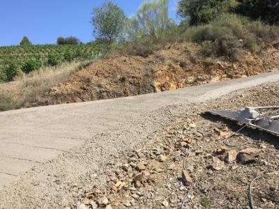 Actuacions de millora en dos camins de Falset